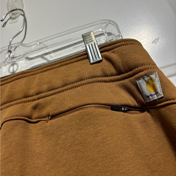 Carhartt Relaxed Fit Midrise fleece,hip pockets,back zip pocket,elastic waist - Picture 6 of 10